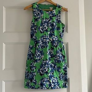 J Crew floral dress